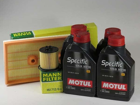 Pachet schimb ulei MOTUL VW EOS 1.6FSI 115CP