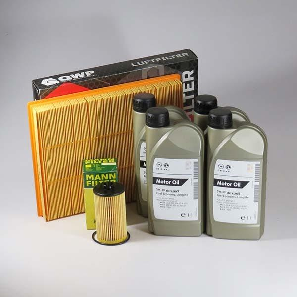 Pachet schimb ulei OPEL Motor Oil Dexos 2 5W30, Opel Astra G 1.8 16V, 110CP, 1998-2005