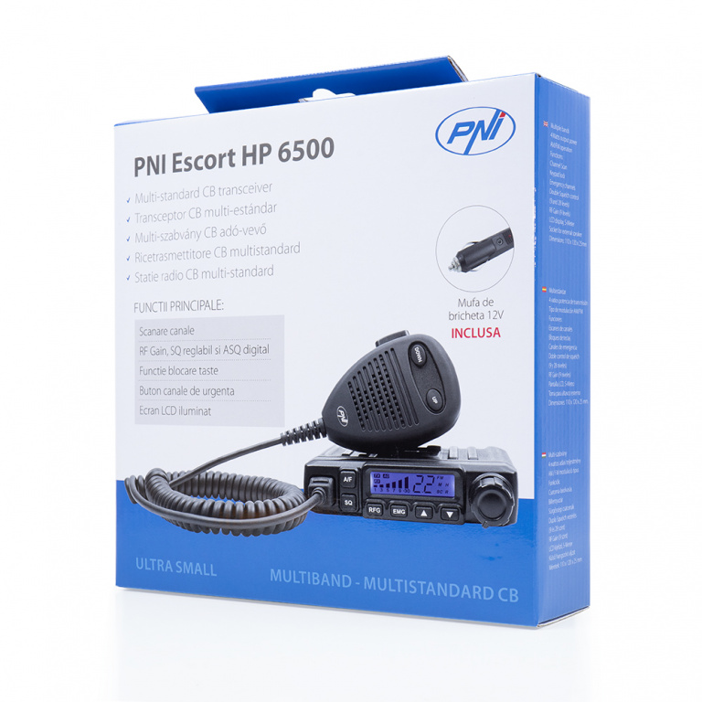 Pachet Statie radio CB PNI Escort HP 650