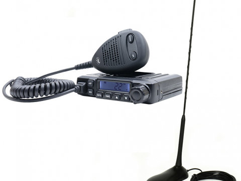 Pachet Statie radio CB PNI Escort HP 6500 ASQ + Antena CB PNI Extra 45 PNI-PACK64
