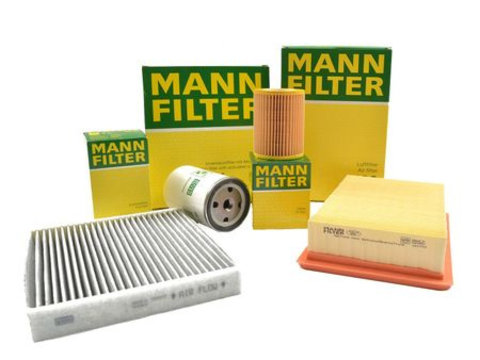Pachete revizie filtre Mann Filters BMW seria 5 F10 520 d 184CP (2010 2018) cod motor N47 D20 C