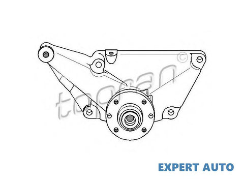 Paleta vascocuplaj Mercedes CABRIOLET (A124) 1991-1993 #2 0140200026