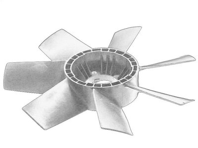 Paleta ventilator, racire motor IVECO DAILY II Dum