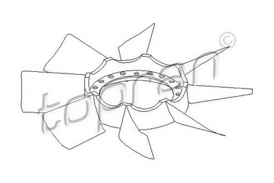 Paleta ventilator, racire motor VW PASSAT Variant 