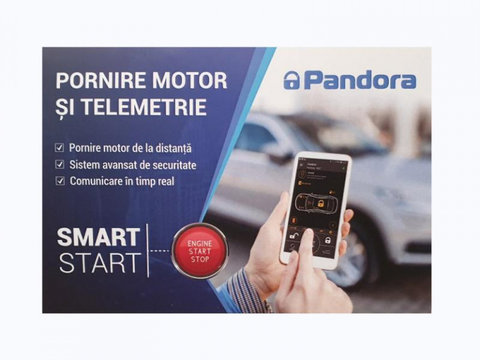 Pandora SMART START + montaj cu pornire din telefon