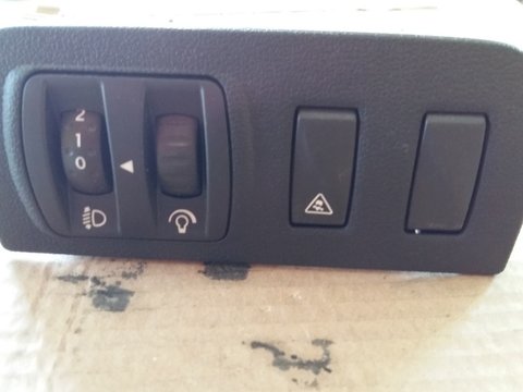 Panou buton reglaj faruri lumina bord Renault Megane 3 Cod 08802020