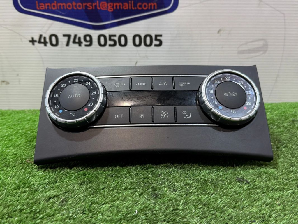 PANOU CENTRAL COMANDA CLIMA MERCEDES BENZ C250 C204 W204 CDI 2.2 DIESEL 2012 COD OEM A2049003803 A2046803508 2008-2014