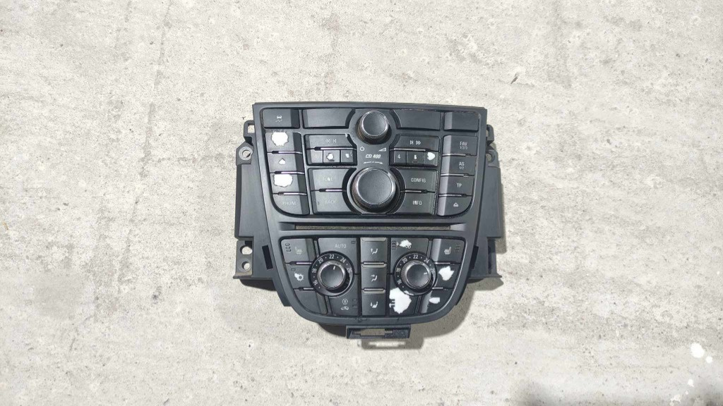 Panou clima 13337699 Opel Astra J an fab. 2009 - 2015