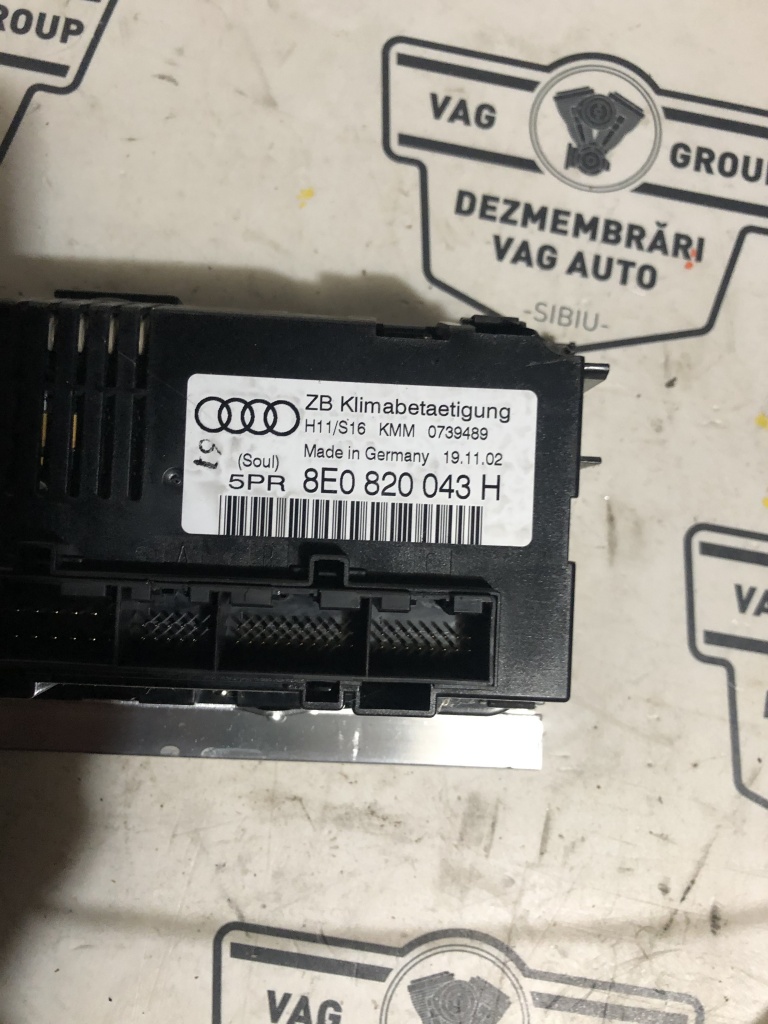 Panou Clima Audi A4, 8E0820043H