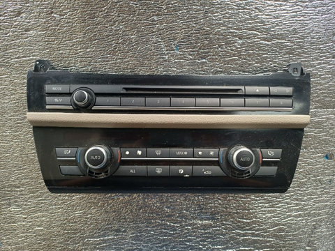 Panou clima+radio BMW F10 F11 2011 3.0 N57D30A 245cp