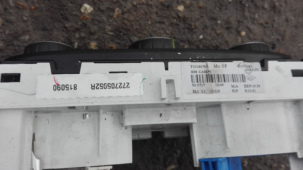 Panou clima Renault Clio IV 2012-2019 cod : T1019676Z
