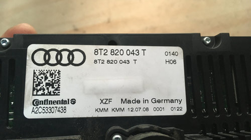 Panou climatronic Audi A4 B8 2.0 TDI 200