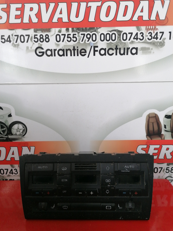 Panou comanda AC Audi A4 (2001-2004) [8E2, B6] 1.9 Motorina 2004, 8E0820043J / 8E0820043C