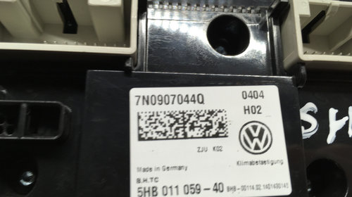 Panou comanda AC VW Sharan cod: 7n090704