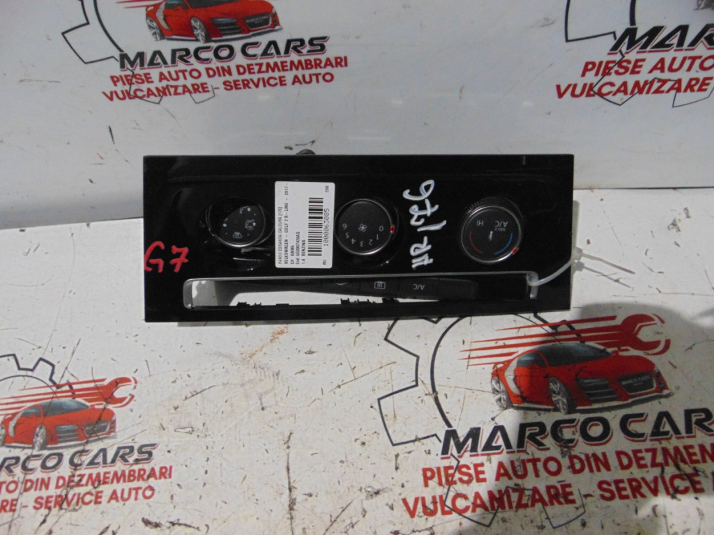 PANOU COMANDA CALDURA VOLKSWAGEN - GOLF 7 R-LINE - 2017-2021