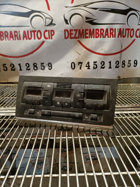 Panou comanda clima AC Audi A4 B6 cod 8E0820043AK