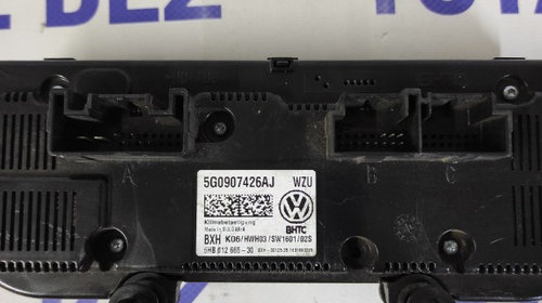 Panou comanda clima,Vw Golf 7 cod 5G0907