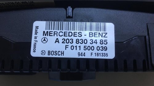 Panou / Comanda Climatizare AC Mercedes 