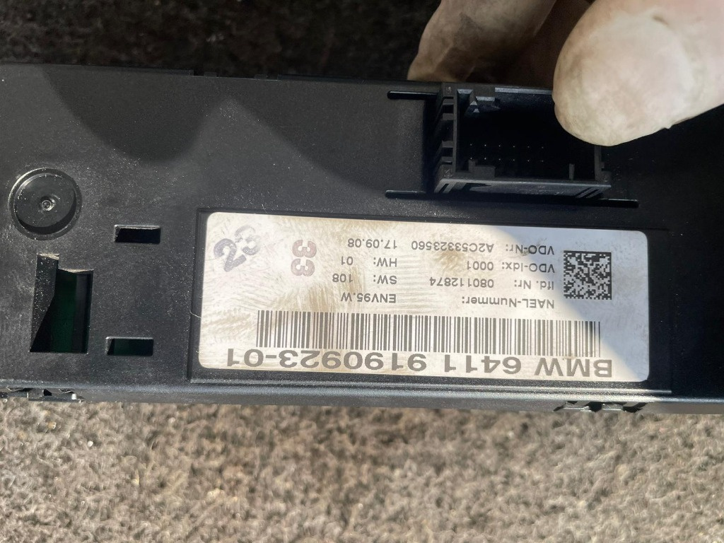 Panou comanda modul confort cod 9190923-