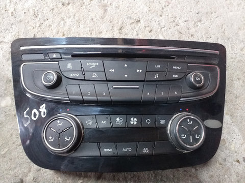 Panou de control audio si climatronic pentru Peugeot 508