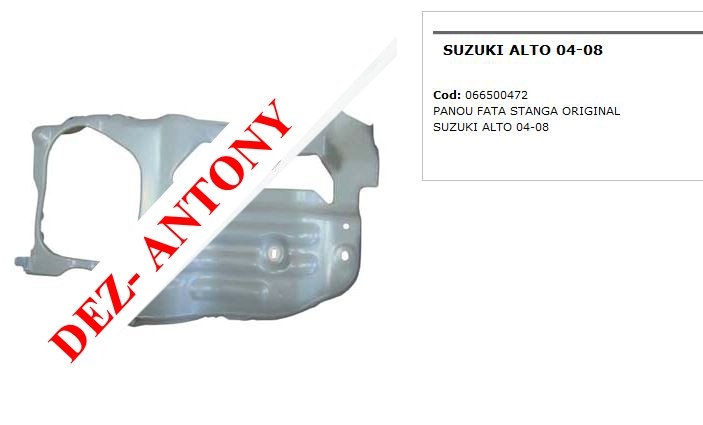 Panou fata stanga original Suzuki Alto