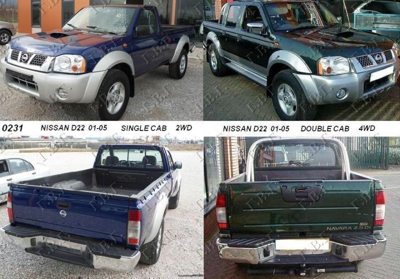 Panou lateral 2 usi NISSAN PU (D22) NAVARA 2WD-4WD 01-10 cod 023102771