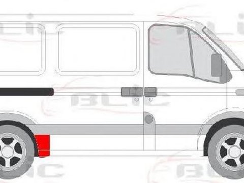 Panou lateral NISSAN INTERSTAR caroserie X70 BLIC 6504035088582P