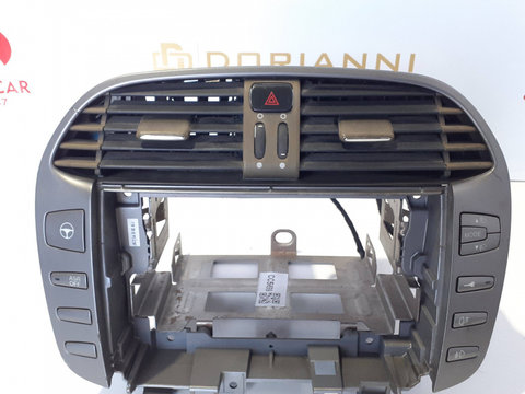 Panou Radio CD+ grila ventilatie centrală+ ajustare lumini Fiat Bravo II 2006-2020| 735424852