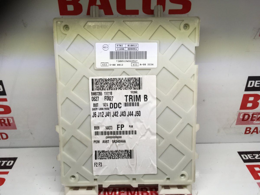 Panou sigurante FORD FOCUS 3 COD: BV6N 14A073 FP, BV6N14A073FP