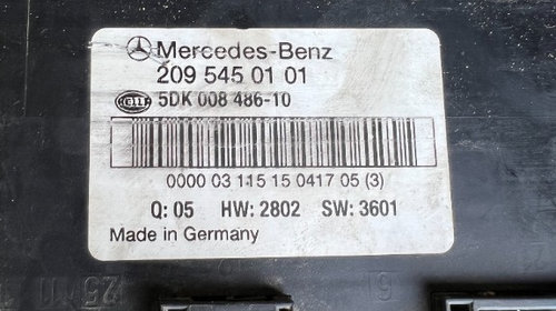 Panou sigurante Mercedes 2095450101, 5DK