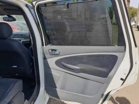 Panou Tapiterie Fata Interior cu Perdeluta Textil Albastru de pe Usa Portiera Dreapta Spate Ford S-Max 2006 - 2014 [C2646]