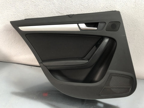 Panou tapiterie usa stanga spate cu perdeluta Audi A4 B8 Avant 2.0 TDI DPF Multitronic, 143cp sedan 2010 (cod intern: 76710)
