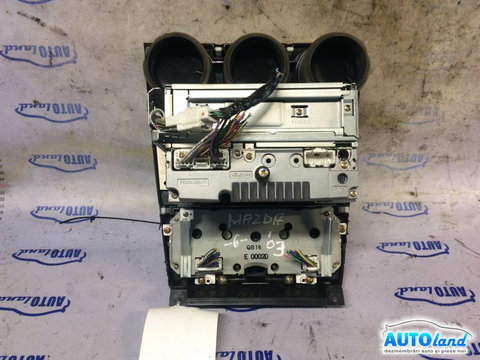 Panou Ventilatie Grile Aer, Buton Avarii, cu Ac Cd Player Mazda 6 hatchback GG 2002