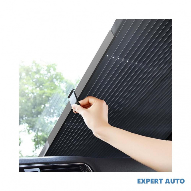 Parasolar auto retractabil 150 x 70cm - carguard A