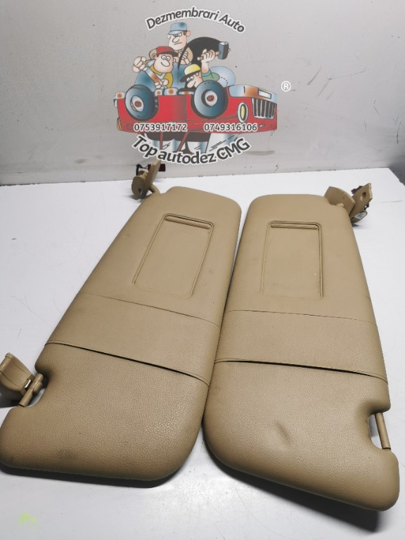 Parasolar Bmw seria 5 E60 E61 crem Parasolare stanga dreapta