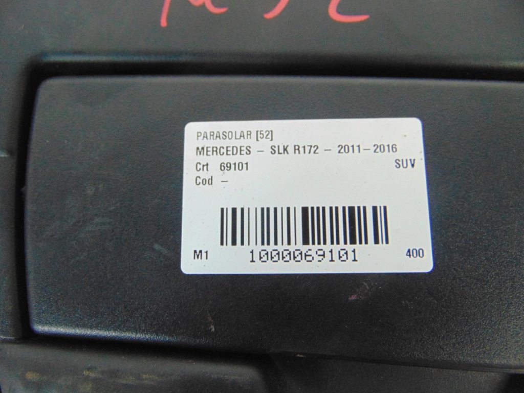 PARASOLAR MERCEDES - SLK R172 - 2011-201