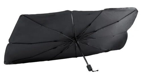 Parasolar pliabil tip umbrela pentru par