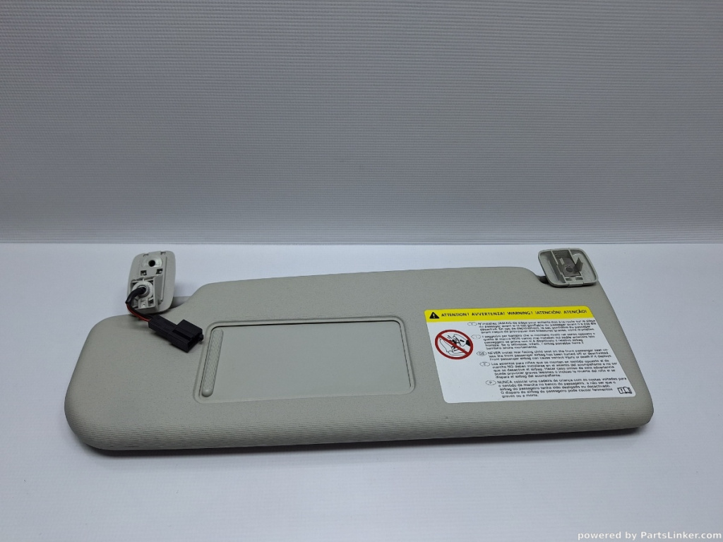 Parasolar VOLKSWAGEN PASSAT Variant (365) [ 2010 - 2014 ], VOLKSWAGEN PASSAT (365) [ 2010 - 2014 ] 1.6 TDi BlueMotion (CAYC) 77KW|105HP OEM 1K0857551