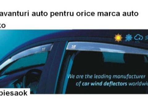 Paravanturi auto SKODA deflectoare aer dedicate marca HEKO