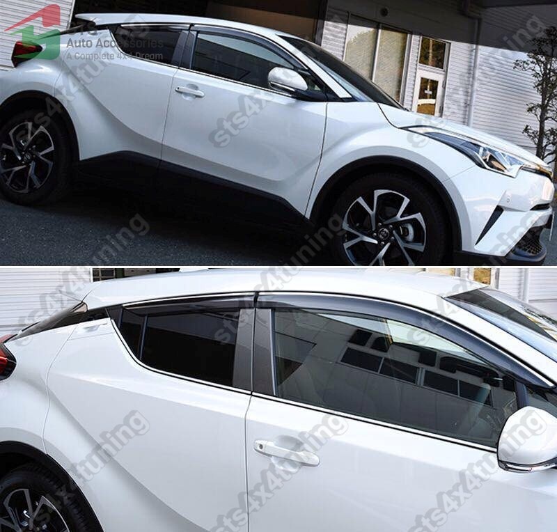 PARAVANTURI CU CROM STRIP TOYOTA CHR 2017-2023 SMK