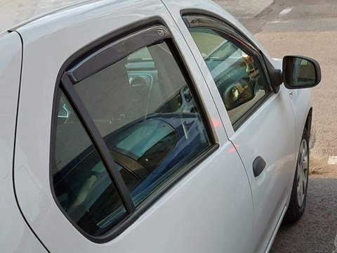Paravanturi deflectoare aer dedicate Dacia Logan 2 Fabricatie 2012 - 2020 Set de 4 bucati