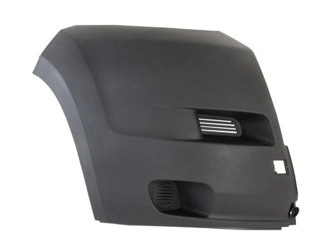 Parte laterala bara , colt lateral flaps fata, dreapta Citroen Jumper (250), 09.2006-08.2014, Fiat Ducato (250), 09.2006-08.2014, Peugeot Boxer (250), 09.2006-08.2014, gri inchis, 735423156735423189,7401FG