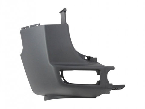 Parte laterala bara , colt lateral flaps spate, stanga Mercedes Benz Sprinter 209-524, 07.2006-10.2013, negru, A90688010719B51