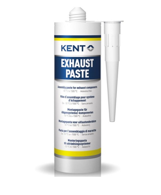 Pasta de etansare evacuare KENT 150 ml, tub silicon rezistent la caldura si aer -50°C to +1500°C , beige, pentru teava esapament