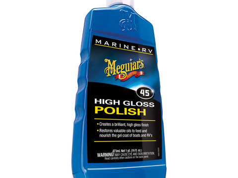 Pasta de polish pentru luciu intens MEGUIAR'S Marine/RV High Gloss Polish 473ml