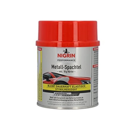 Pasta de reparat caroseria NIGRIN 72112 250g, chit de finisare