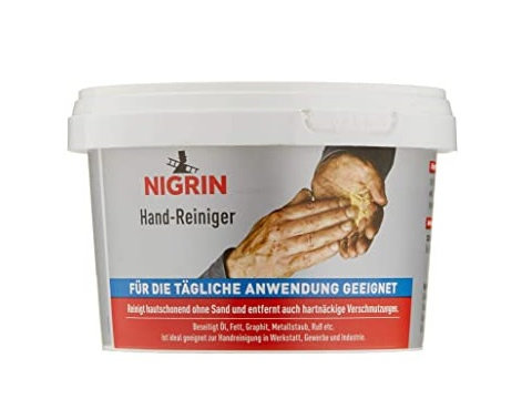 Pasta de spalat pe maini NIGRIN 500 ml pentru cura?area mainilor in ateliere, comer? ?i industrie