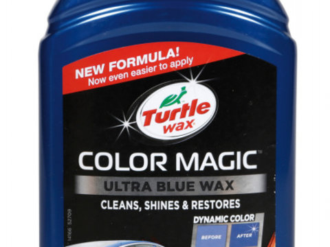 Pasta pentru lustruit caroserii Turtle wax Color Magic 500ml - Albastru