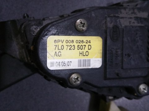 Pedala accelerație Audi Q7 cod 7L0723507D