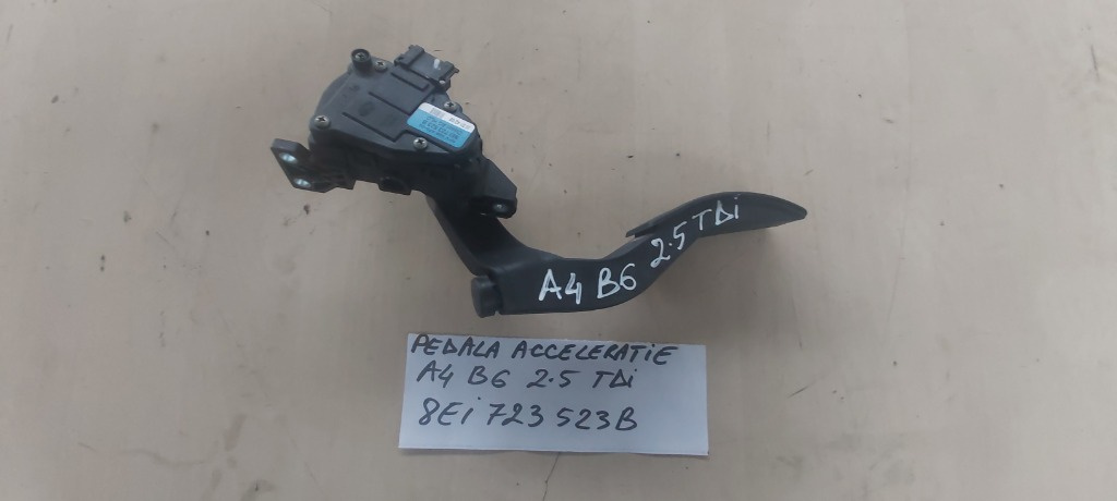 Pedala acceleratie cod 8EI723523B Audi A4 B6 / 2001-2004